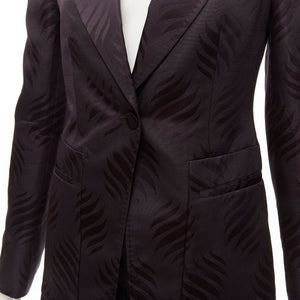 Gucci Women's Gucci Tom Ford Leaf Jacquard Blazer Suit - view 2