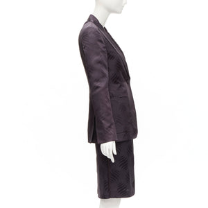 Gucci Women's Gucci Tom Ford Leaf Jacquard Blazer Suit - view 5