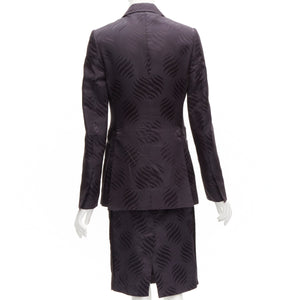 Gucci Women's Gucci Tom Ford Leaf Jacquard Blazer Suit - view 6