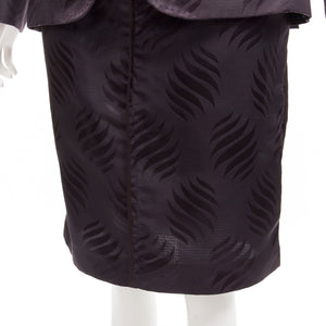 Gucci Women's Gucci Tom Ford Leaf Jacquard Blazer Suit - view 9
