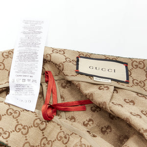 Gucci Women's Gucci Monogram Leather Horsebit Skirt - view 9