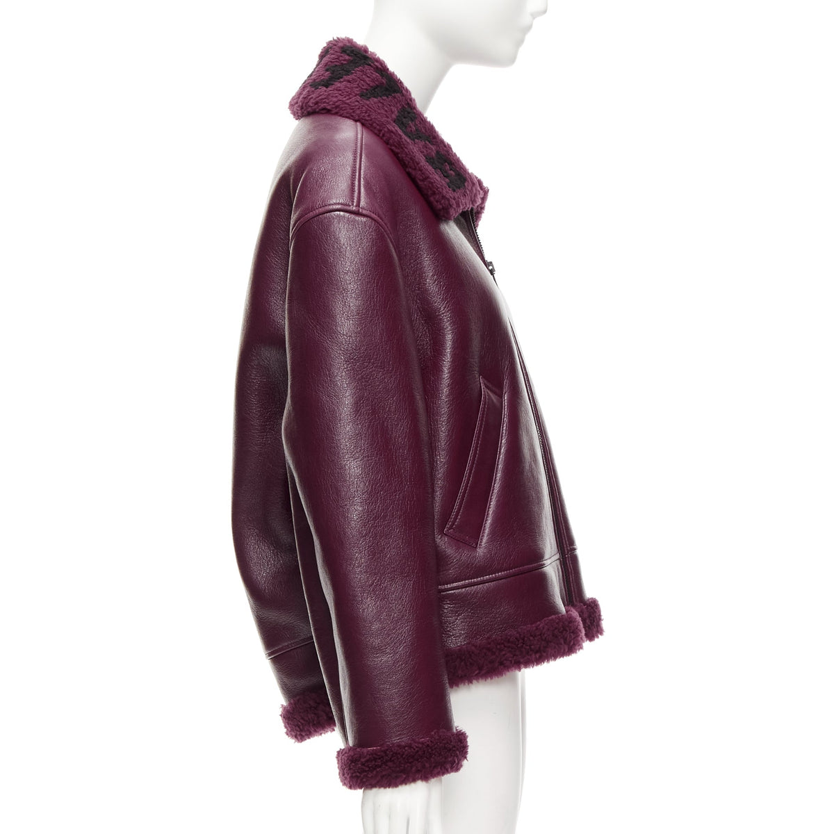 Women's Balenciaga 2020 Shearling Bombardier Jacket