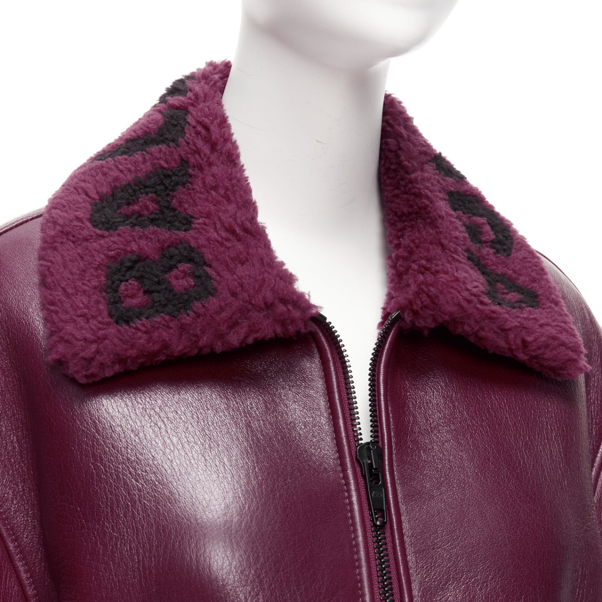 Women's Balenciaga 2020 Shearling Bombardier Jacket