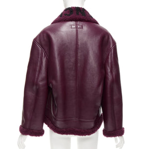 Balenciaga Women's Balenciaga 2020 Shearling Bombardier Jacket - view 6