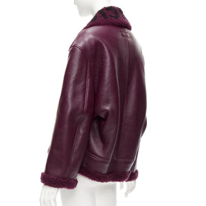 Balenciaga Women's Balenciaga 2020 Shearling Bombardier Jacket - view 7