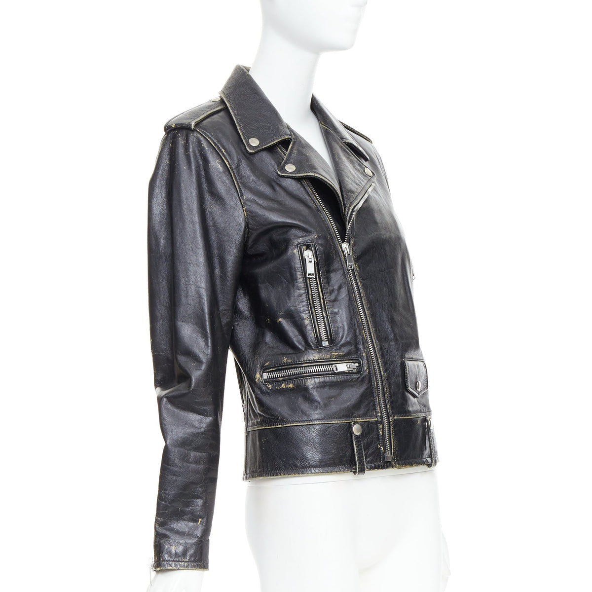 Men's Saint Laurent 2015 Calfskin Biker Jacket