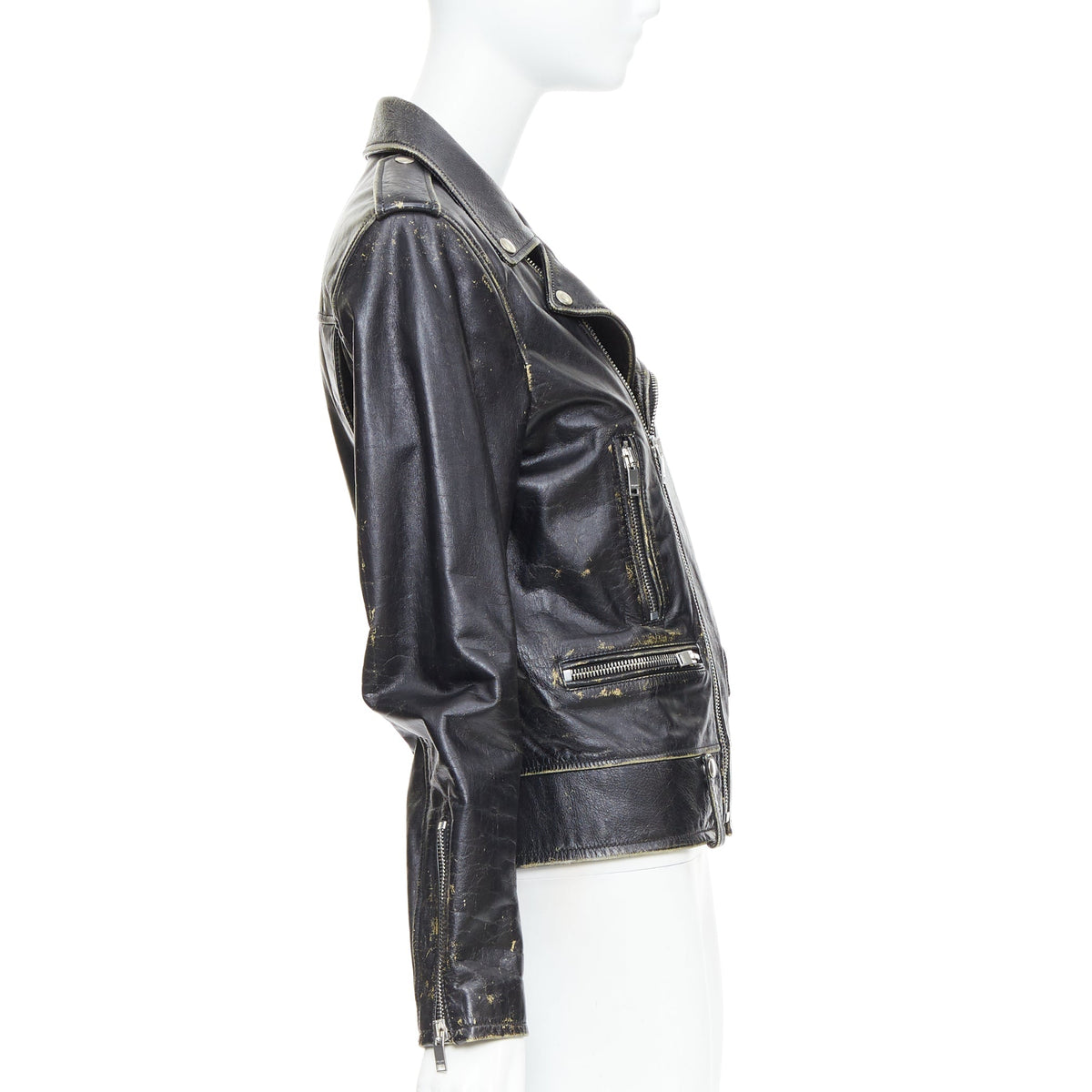 Men's Saint Laurent 2015 Calfskin Biker Jacket