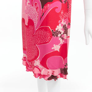 Gucci Women's Gucci Tom Ford Silk Cutout Strap Dress - view 7