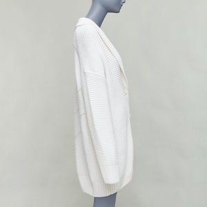 Hermes Women's Hermes 100% Cashmere Leather Cardigan - view 4