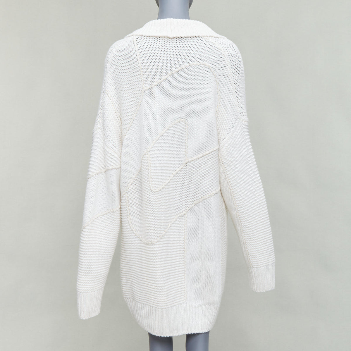 Women's Hermes 100% Cashmere Leather Cardigan