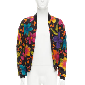 Saint Laurent Men's Saint Laurent 2021 Floral Crepe Jacket - view 3
