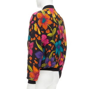 Saint Laurent Men's Saint Laurent 2021 Floral Crepe Jacket - view 7