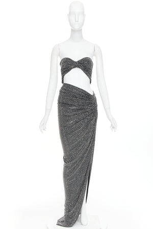 Alexandre Vauthier Women's Alexandre Vauthier Crystal Draped Gown - view 10