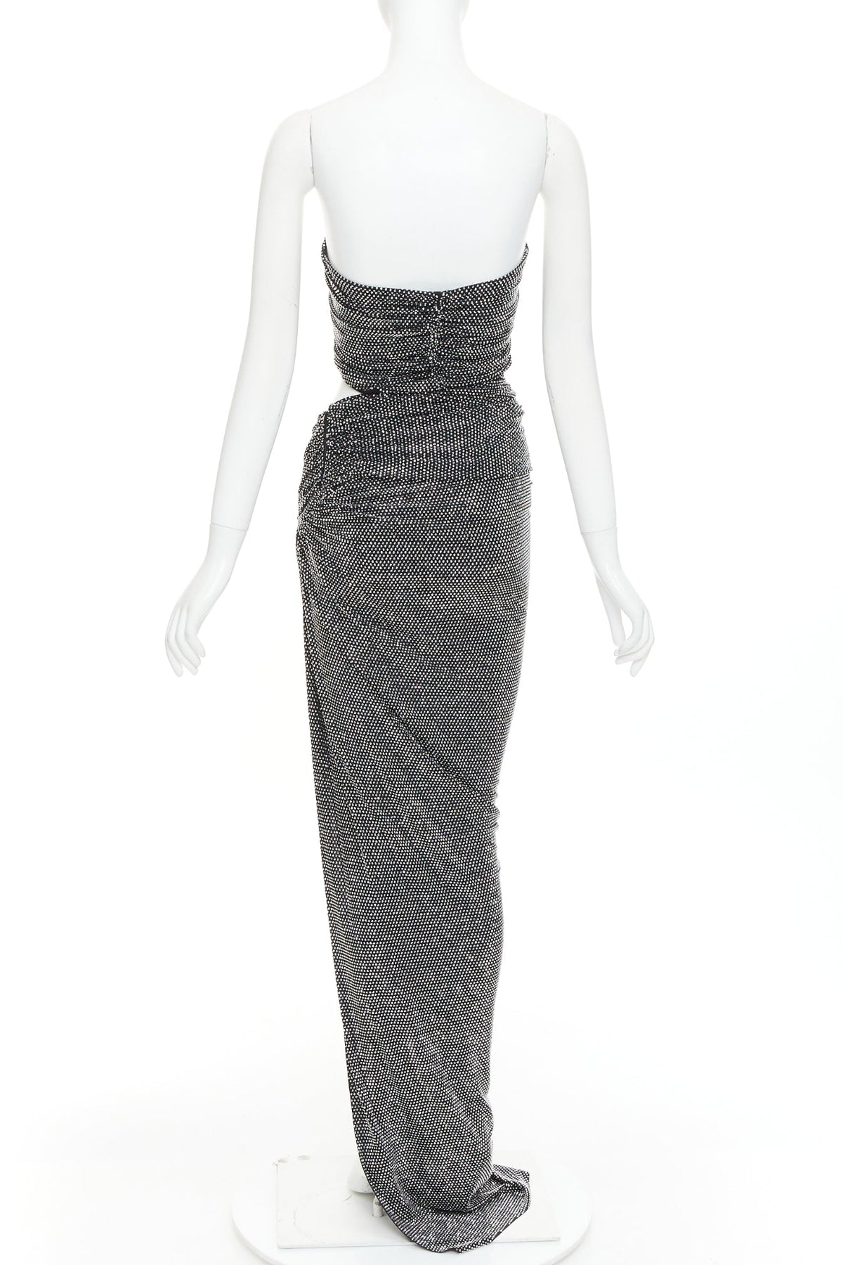Women's Alexandre Vauthier Crystal Draped Gown – view 5