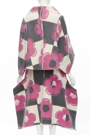 Comme des Garçons Women's Comme Des Garcons 2012 Floral Checkered Set - view 5