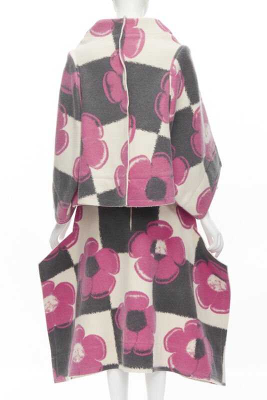 Women's Comme Des Garcons 2012 Floral Checkered Set