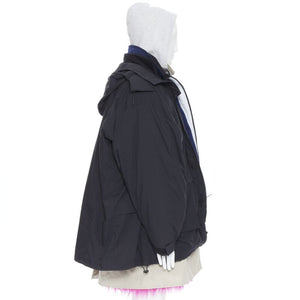 Balenciaga Men's Balenciaga 2018 Fur Lined Parka Jacket - view 4