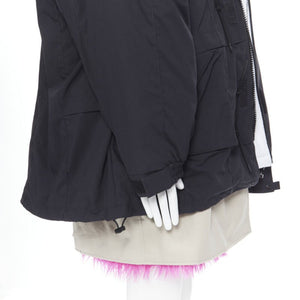 Balenciaga Men's Balenciaga 2018 Fur Lined Parka Jacket - view 9