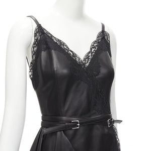 Alexander McQueen Women's Alexander Mcqueen 2022 Leather Wrap Dress - view 2