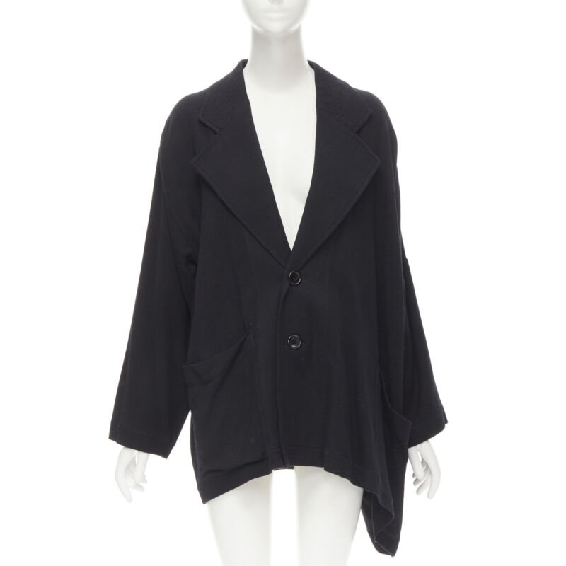 Women's Comme Des Garcons Wool Asymmetric Blazer