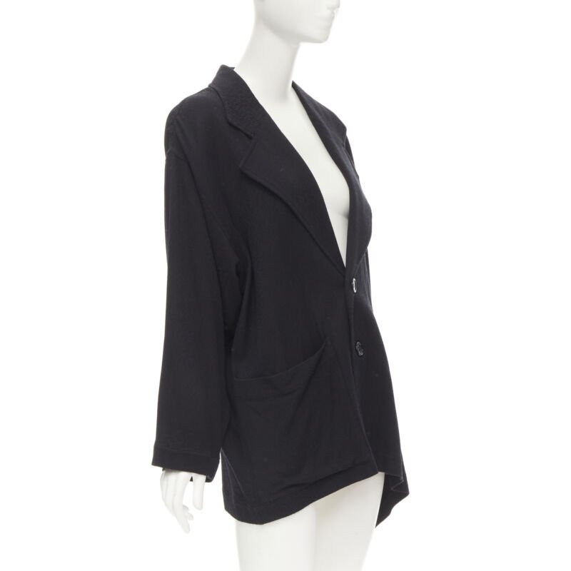 Women's Comme Des Garcons Wool Asymmetric Blazer