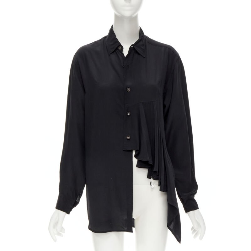 Women's Comme Des Garcons Draped Jewel Shirt