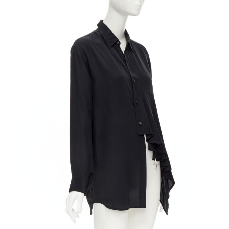 Women's Comme Des Garcons Draped Jewel Shirt