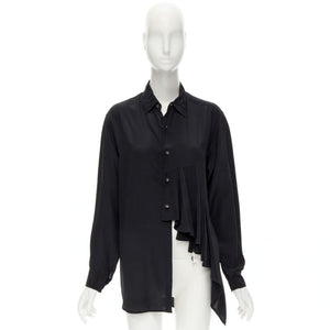 Comme des Garçons Women's Comme Des Garcons Draped Jewel Shirt - view 9