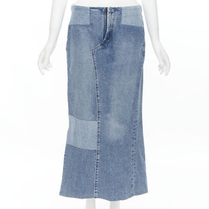 Maison Margiela Women's Maison Martin Margiela Denim Patchwork Skirt - view 1
