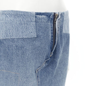 Maison Margiela Women's Maison Martin Margiela Denim Patchwork Skirt - view 7
