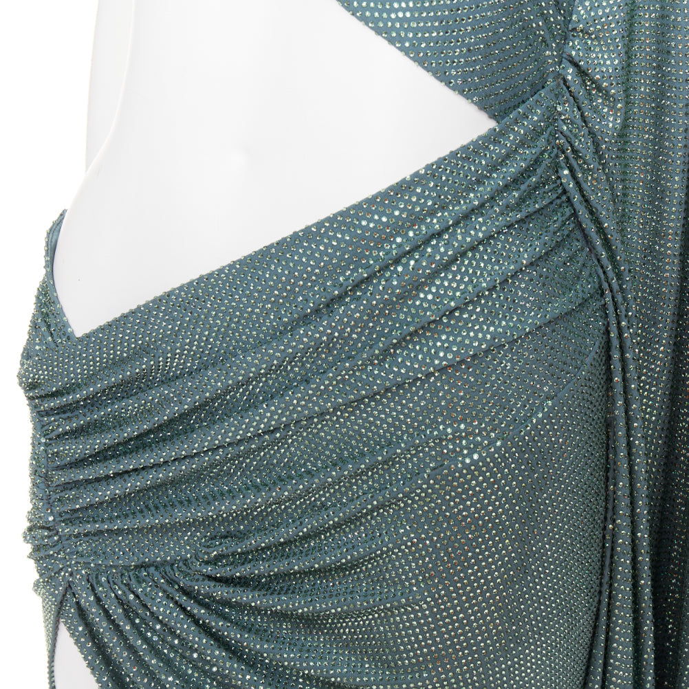 Women's Alexandre Vauthier Crystal Cut Out Dress – view 2