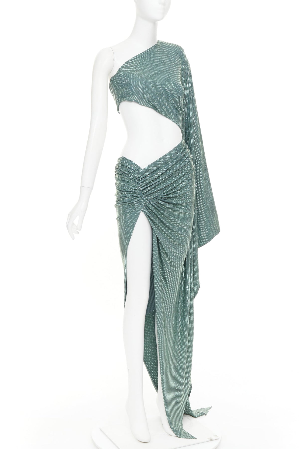Women's Alexandre Vauthier Crystal Cut Out Dress – view 3