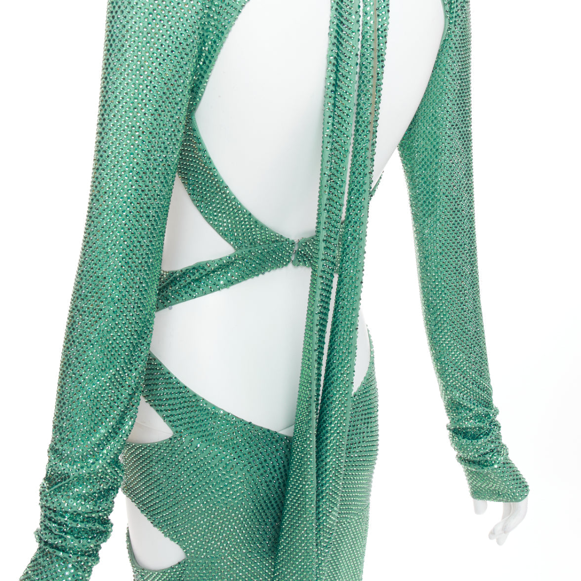 Women's Alexandre Vauthier Crystal Cut Out Gown – view 2