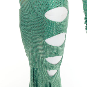 Alexandre Vauthier Women's Alexandre Vauthier Crystal Cut Out Gown - view 9
