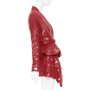 Alexandre Vauthier Women's Alexandre Vauthier Sequin Peplum Jacket - view 4