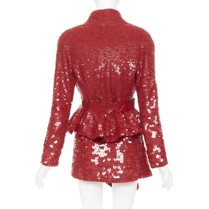 Alexandre Vauthier Women's Alexandre Vauthier Sequin Peplum Jacket - view 5