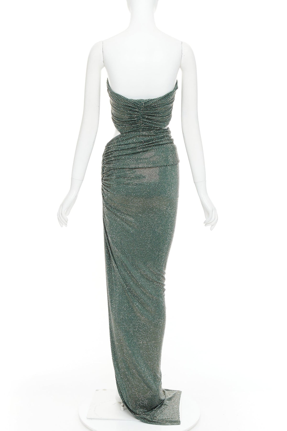 Women's Alexandre Vauthier Crystal Low Waist Gown – view 5