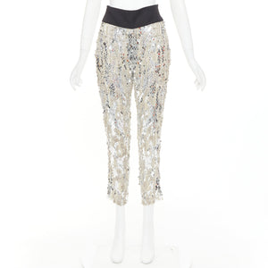 Alexandre Vauthier Women's Alexandre Vauthier Crystal Sequin Pants - view 10