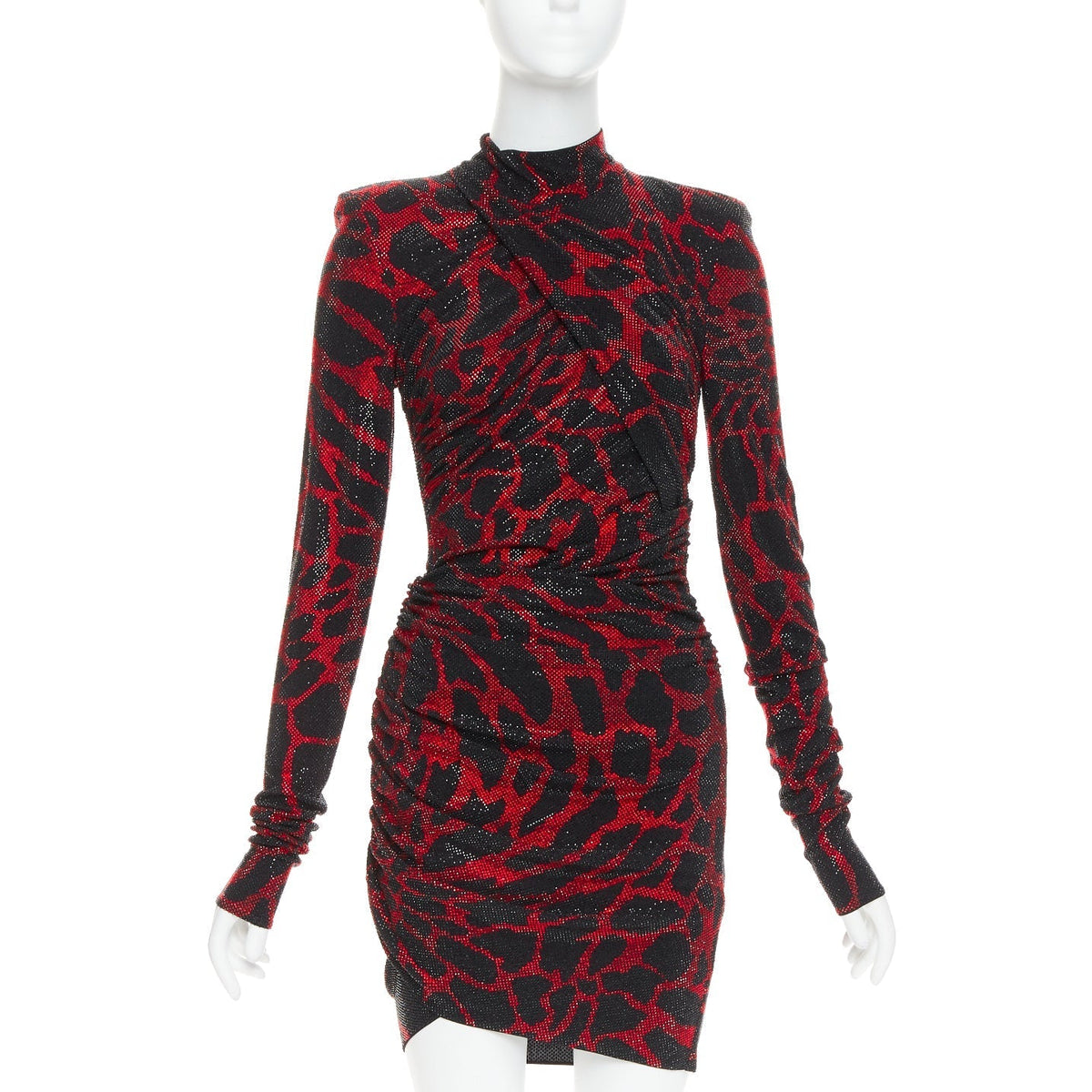 Women's Alexandre Vauthier Crystal Mini Dress