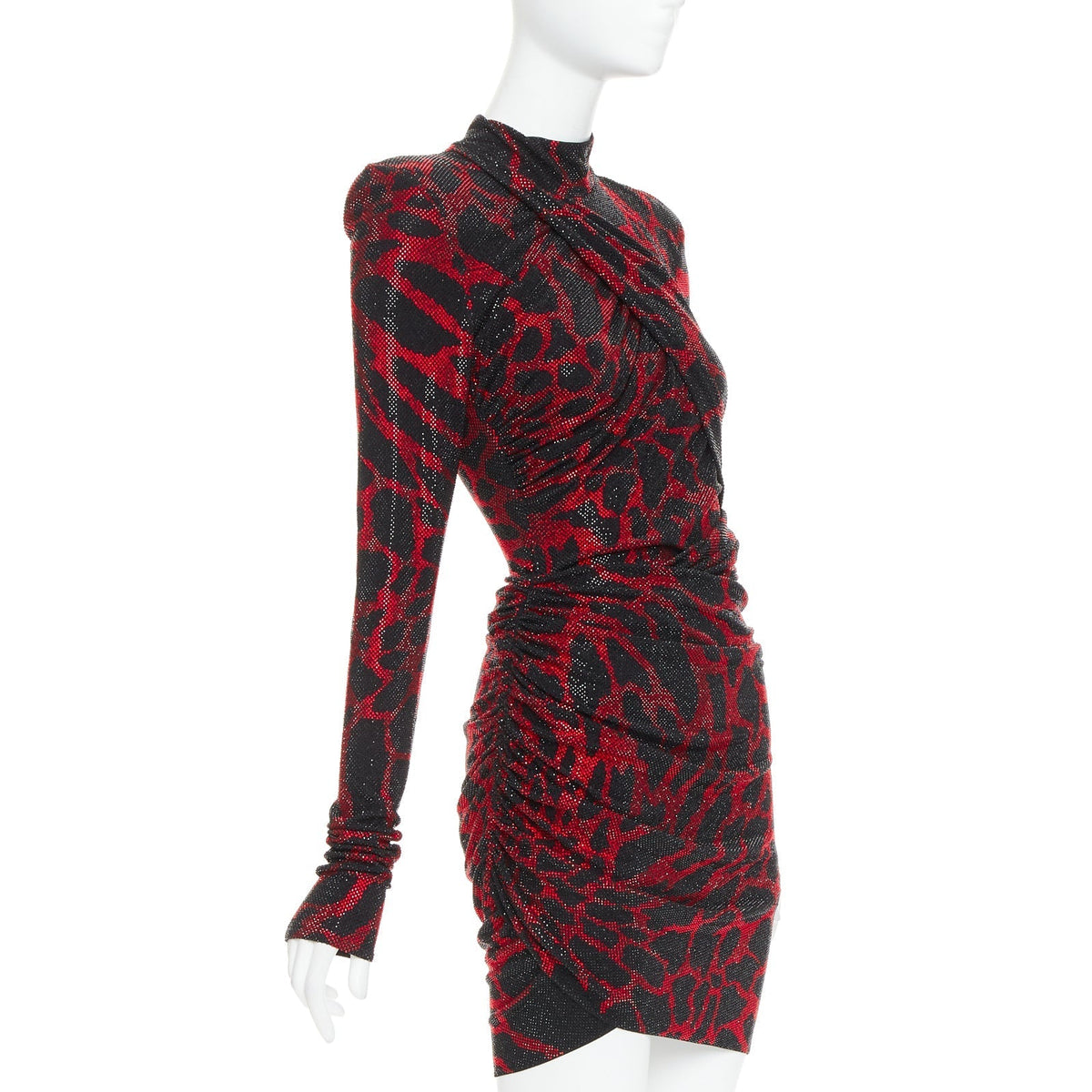 Women's Alexandre Vauthier Crystal Mini Dress – view 3