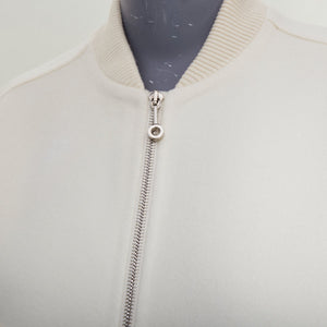 Hermes Women's Hermes Cashmere Leather Bomber Jacket - view 8