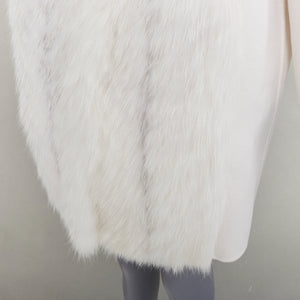 Fendi Women's Fendi Fox Fur Cashmere Long Coat - view 8