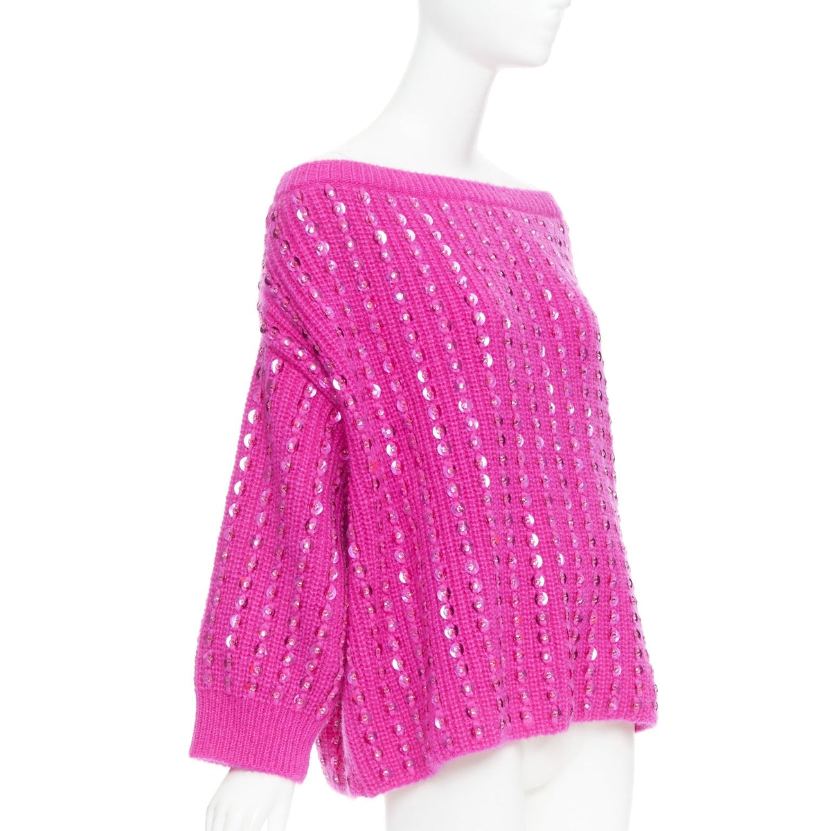 Women's Valentino 2022 Mohair Jewel Sweater