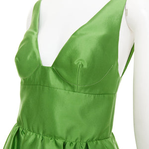Prada Women's Prada 2022 Silk Sweetheart Mini Dress - view 2