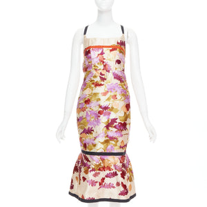 Prada Women's Prada Neoprene Silk Bondage Dress - view 1