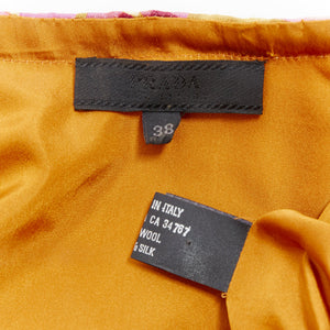 Prada Women's Prada Neoprene Silk Bondage Dress - view 9