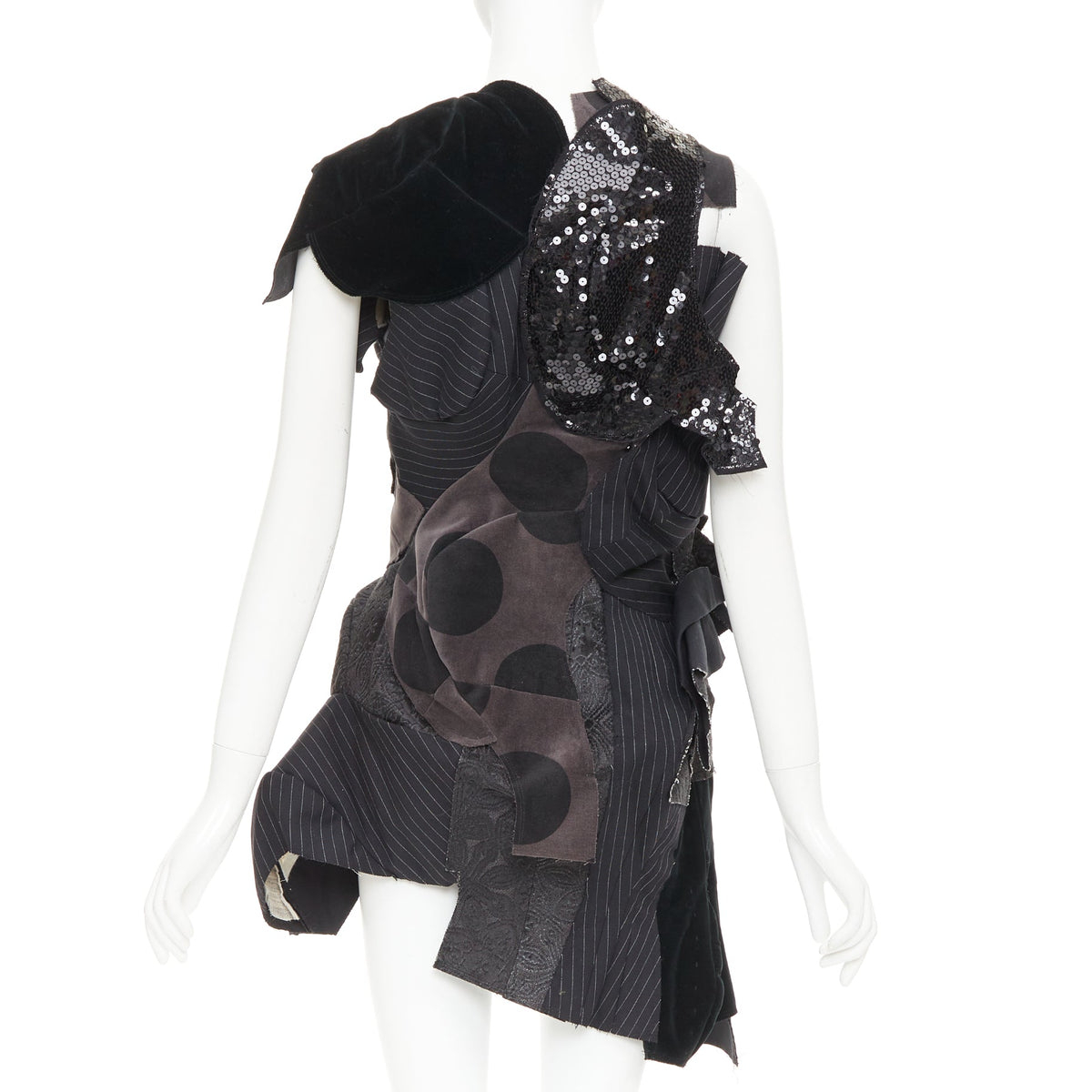 Women's Comme Des Garcons 2009 Patchwork Skirt