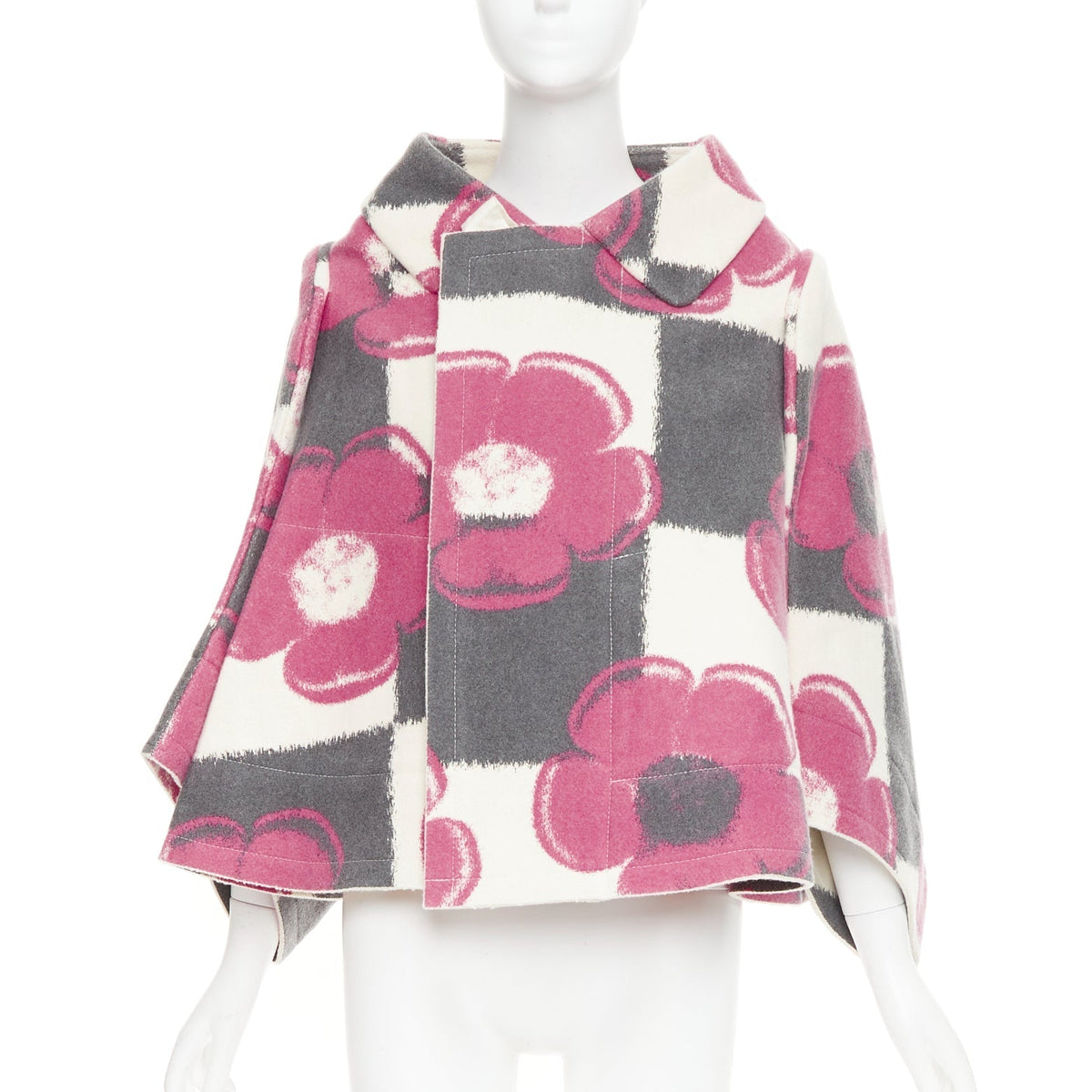 Women's Comme Des Garcons 2012 Checked Coat