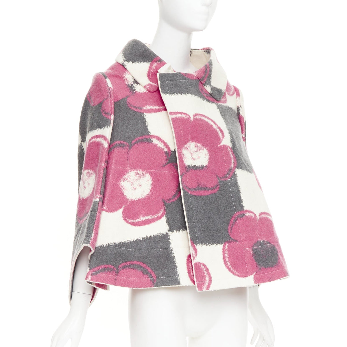Women's Comme Des Garcons 2012 Checked Coat