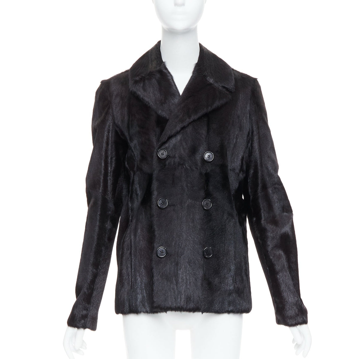 Women's Saint Laurent 2017 Goat Fur Coat Jacket